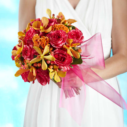 Brilliant Shades of Love Bouquet –  Jasmin Florist, S Richmond Hl NY